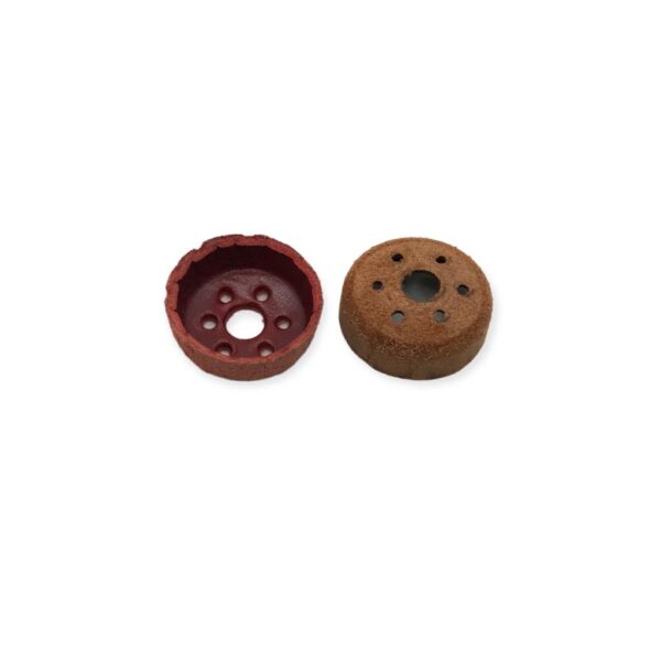 Set-garnitura pompa bicicleta cu aerisire ,maro ,25 buc-set