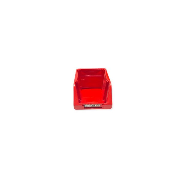 Cutie din plastic, pentru depozitare ,rosie,150x245x125 mm - imagine 2