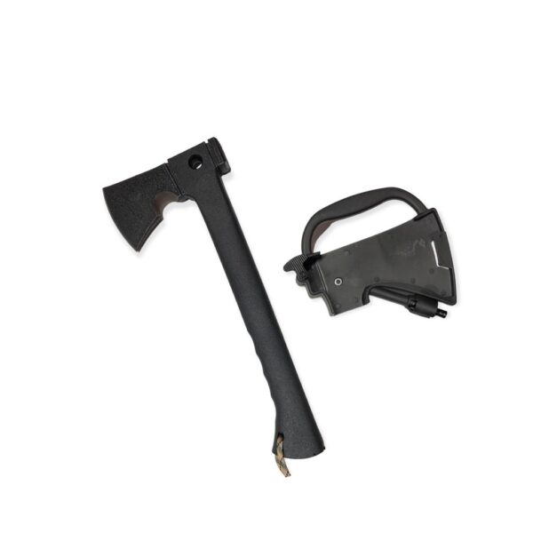 Topor otel maner plastic ,negru ,husa inclusa ,dimensiuni -35xcm14cm