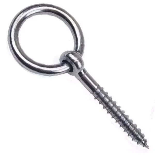 Belciug cu surub pentru lemn ,diametru surub 8mm, lungime surub 60mm