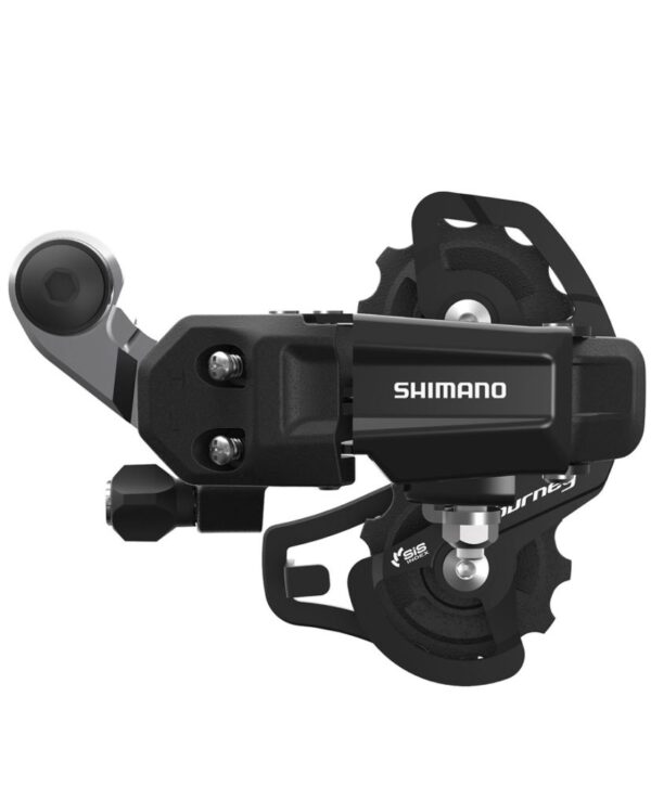 Schimbator spate Shimano Tourney, 6/7 viteza , prindere pe ax ,negru