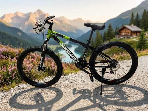 Bicicletă MTB British Eagle Trail Hawk 26×2.40 , frâne pe disc, suspensie față. - imagine 2