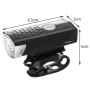 Set Lanterna LED Bicicleta / Trotineta, Far si Stop, reincarcabile USB, 3 moduri luminare - imagine 3