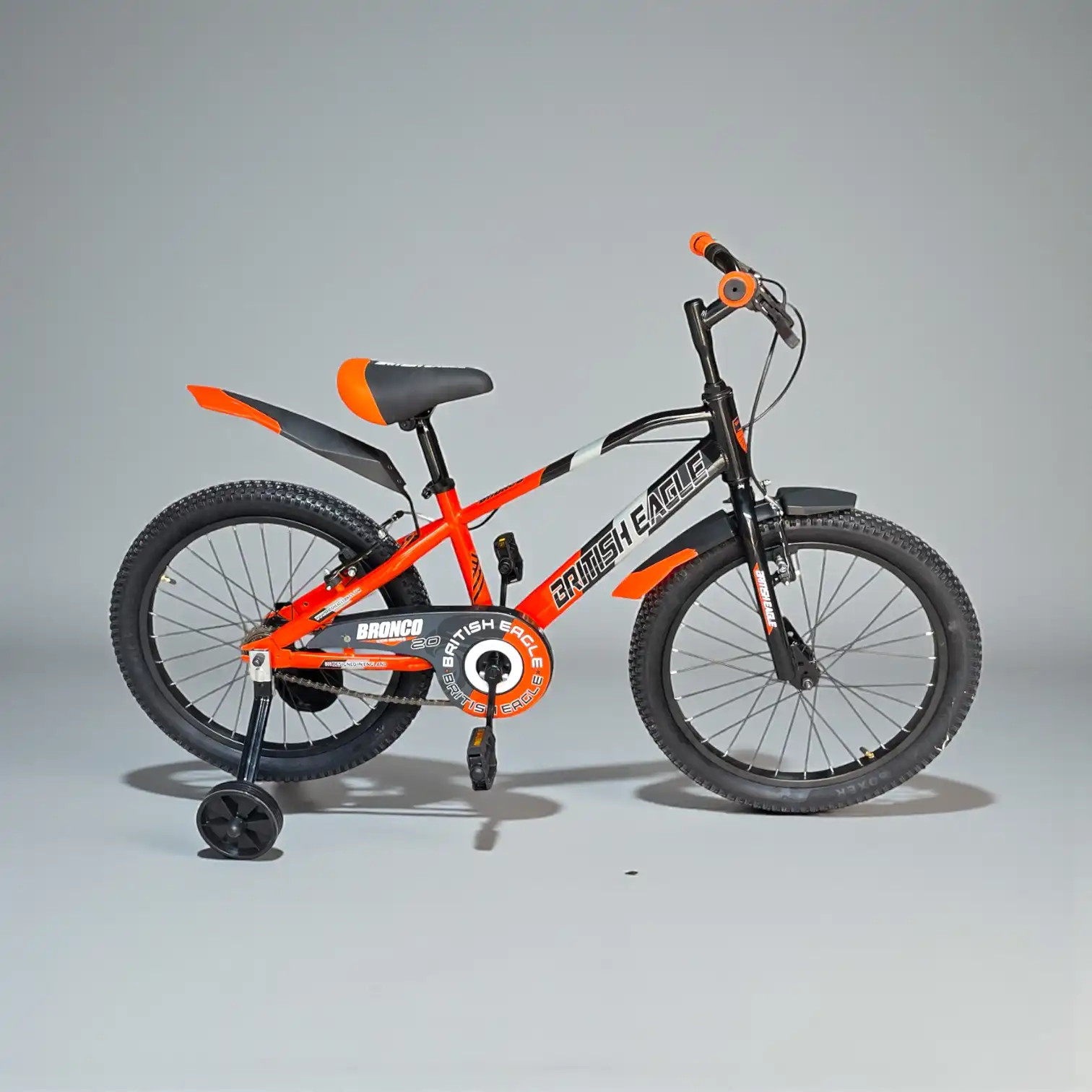 Bicicletă Copii British Eagle Bronco 20" – Roți Ajutătoare, - imagine 2