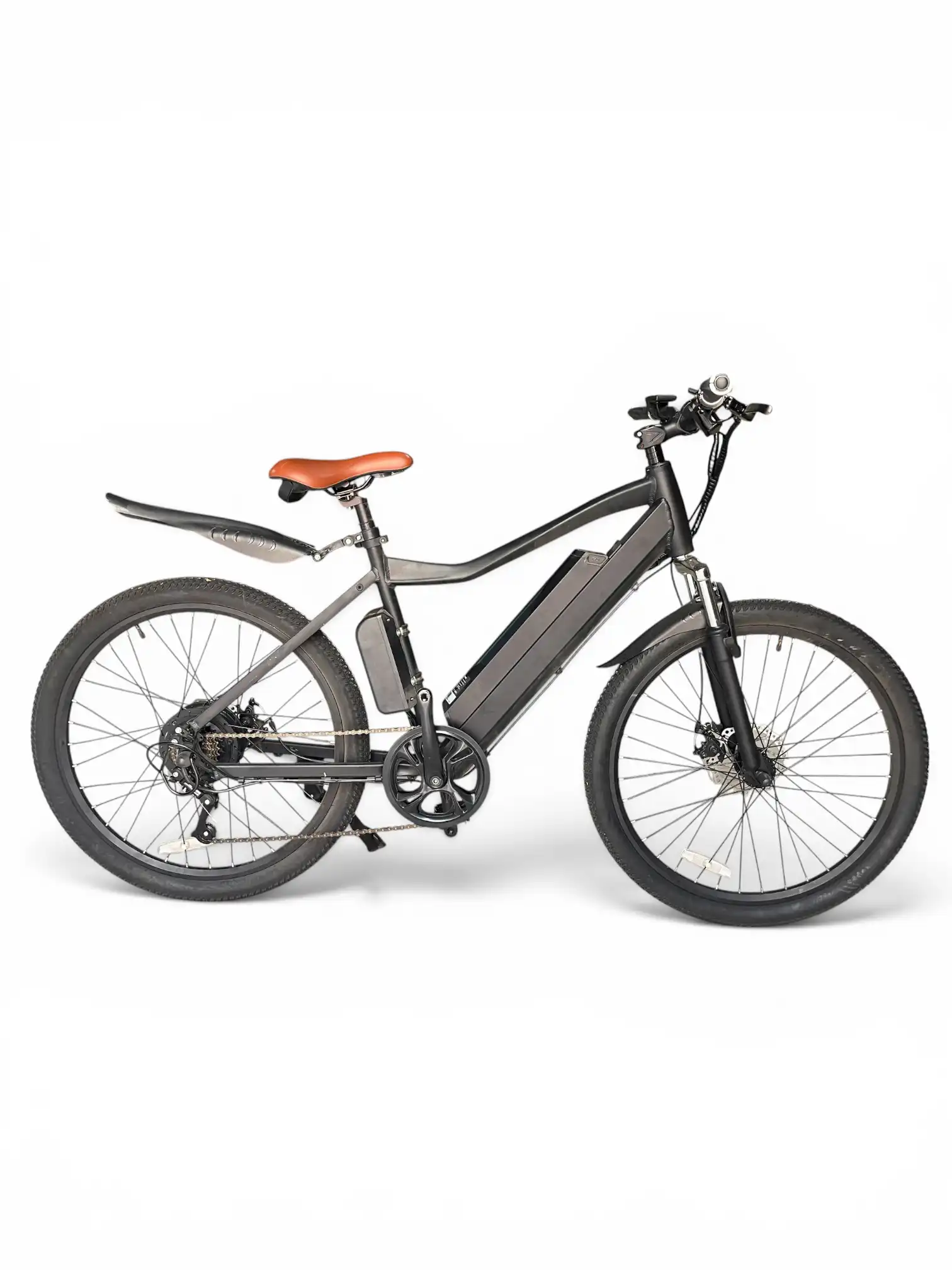 Bicicletă Electrică 26 Inch, Motor 500W, Baterie Litiu 48V, Autonomie până la 100 km, Shimano 7 Viteze, Frâne pe Disc, Suspensie Față