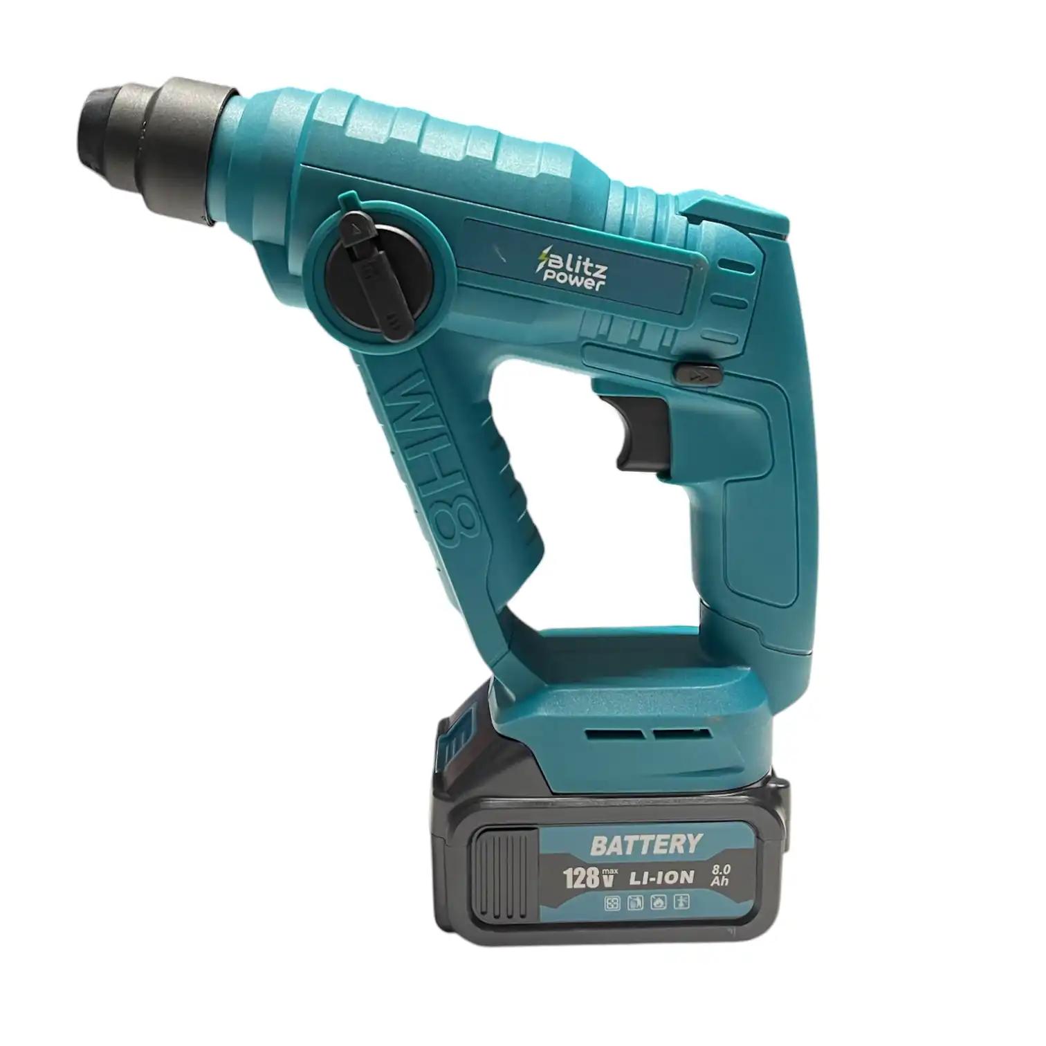 Ciocan rotopercutor fără fir Blitz Power, 2 acumulatori + încărcător - imagine 2