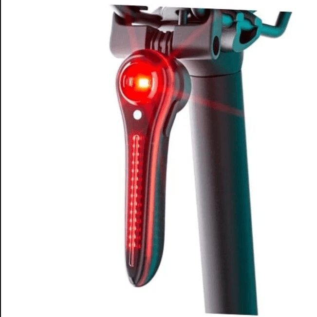Lumină spate pentru biciclete reîncărcabilă USB LED, impermeabilă, cu senzor de frână, - imagine 5
