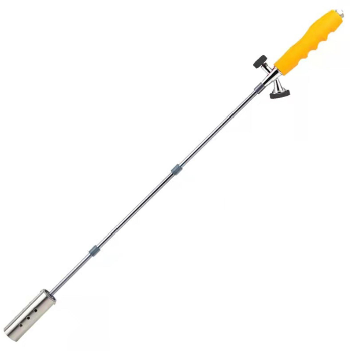 Arzător extensibil, cu mâner ergonomic, două țevi de extensie, temperatură maximă de 1850°C și sistem anti-flare. - imagine 5