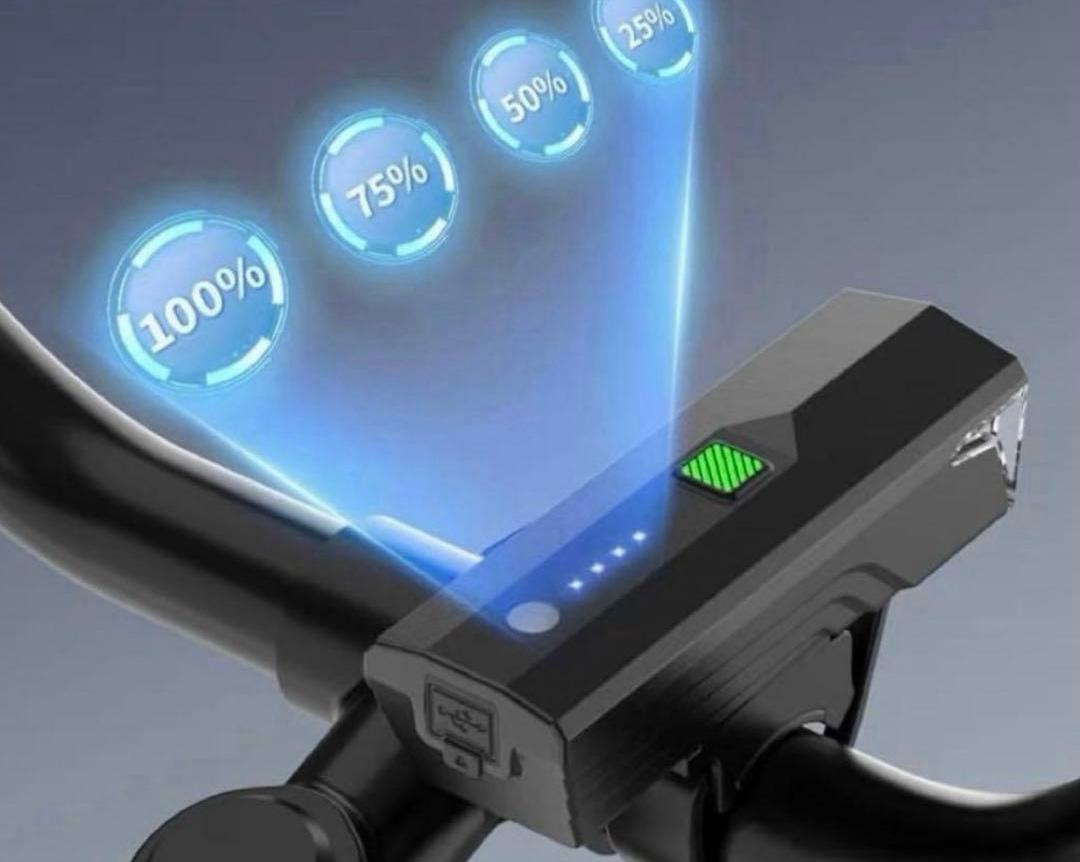 Lumină de bicicletă, luminozitate mare, 1200 lumeni - imagine 2