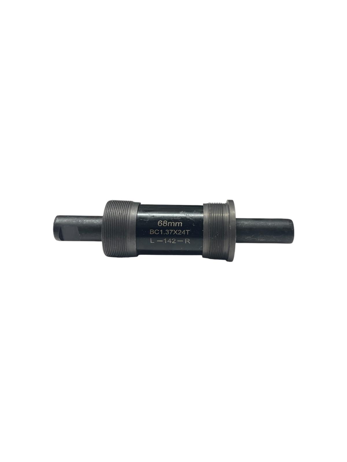 Ax pedalier cu rulment de 3110 pentru bicicleta MTB -BMX rotund ,68mm ,37 x24T-l-142-R