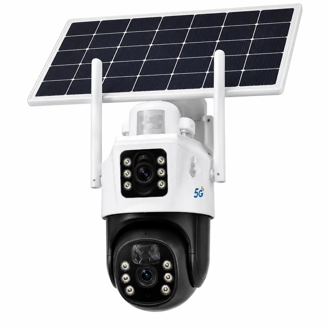 Cameră de Supraveghere Solară 5G PTZ 6MP cu Panou Solar ,KD-2