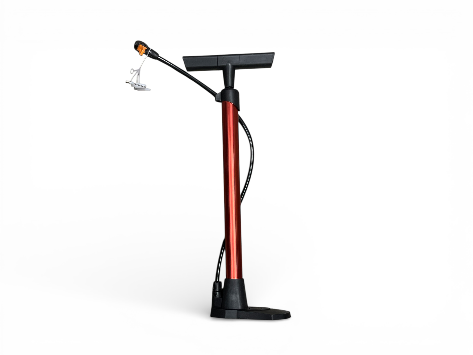 Pompa de bicicleta din aluminium , accesorii umflare mingi si articole gonfalbile ,dimensiuni 25x5x48cm, utilizare universala