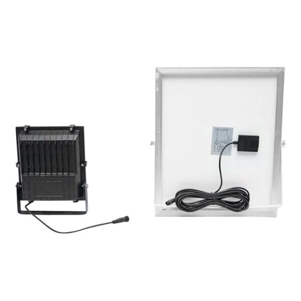Lampa LED 300W cu panou solar si nivel de protectie IP66 - imagine 2