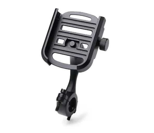 Suport Metalic Reglabil pentru Telefon Moto, Scuter, Trotinetă și Bicicletă 58–89 mm