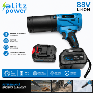 Suflantă fără fir Blitz Power 88V Li-Ion